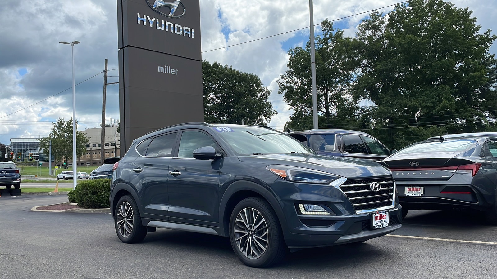 Certified 2021 Hyundai Tucson Ultimate with VIN KM8J3CAL9MU381914 for sale in Vestal, NY