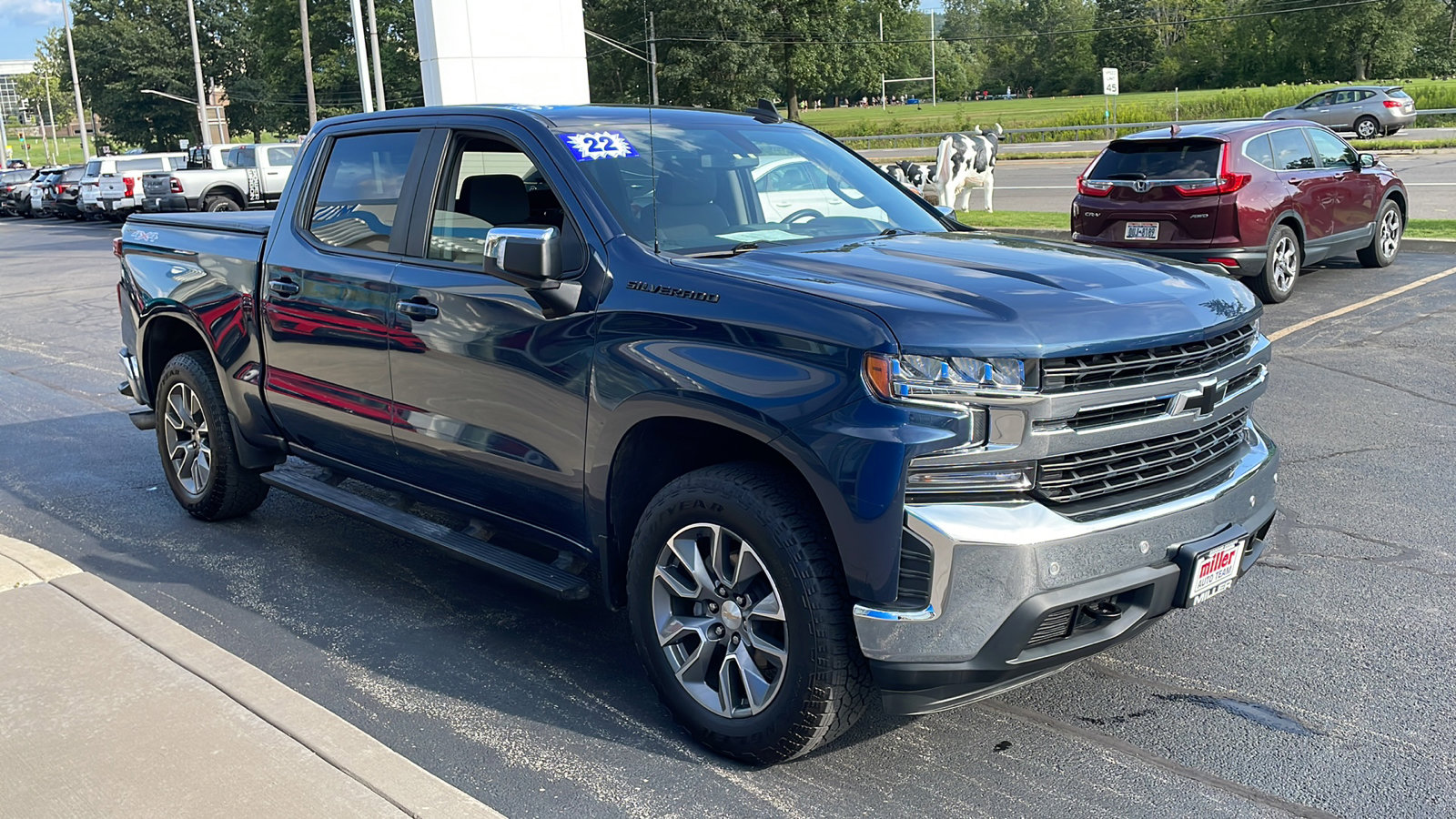 Used 2022 Chevrolet Silverado 1500 Limited LT with VIN 1GCPYDEK2NZ157234 for sale in Vestal, NY