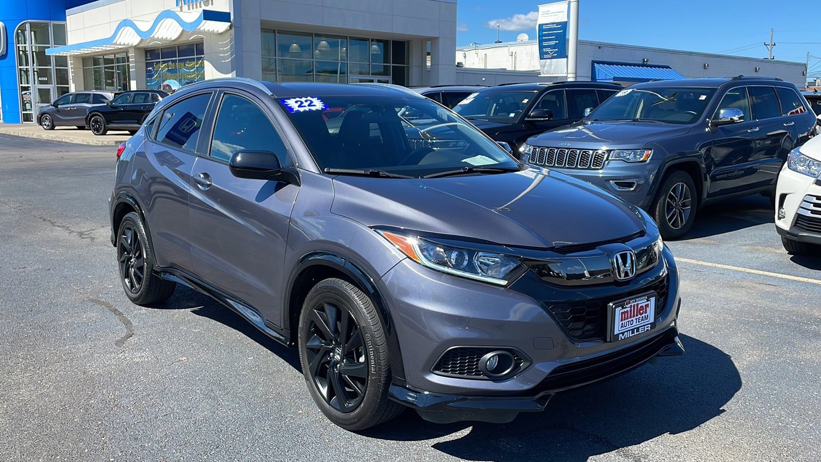 Used 2022 Honda HR-V Sport with VIN 3CZRU6H14NM726387 for sale in Vestal, NY