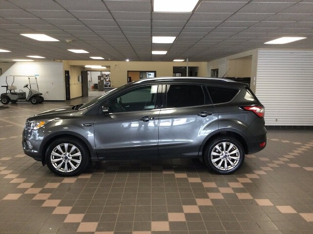 Used 2017 Ford Escape Titanium with VIN 1FMCU9JD4HUB60843 for sale in Hermantown, Minnesota