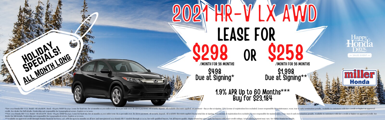 Miller Honda New Honda Dealership in Vestal, NY