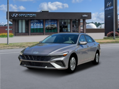 2026 Hyundai Elantra Hybrid Blue Sedan