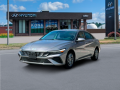 2025 Hyundai Elantra Hybrid Blue Sedan