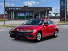 2026 Hyundai Elantra Hybrid Blue Sedan