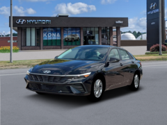 2026 Hyundai Elantra Hybrid Blue Sedan