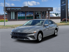 2026 Hyundai Elantra Hybrid Blue Sedan