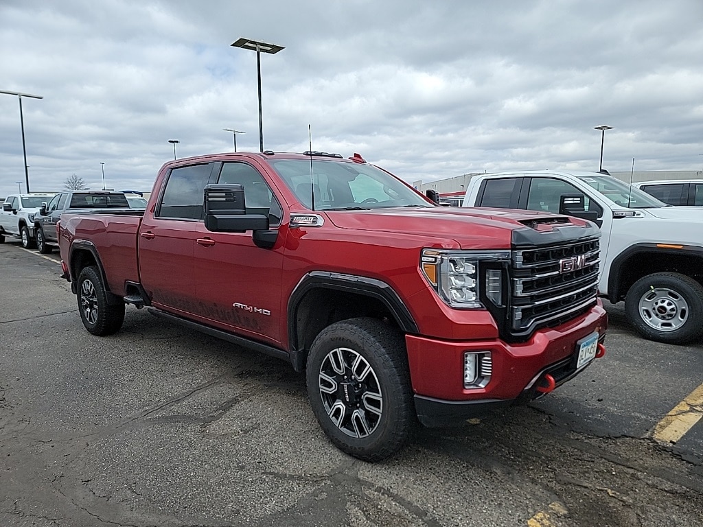 Used 2021 GMC Sierra 2500HD AT4 with VIN 1GT49PEY8MF270384 for sale in Saint Cloud, Minnesota
