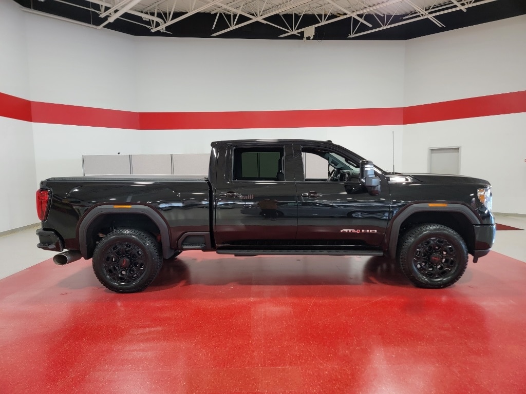 Used 2022 GMC Sierra 3500HD AT4 with VIN 1GT49VEY7NF104184 for sale in Saint Cloud, Minnesota
