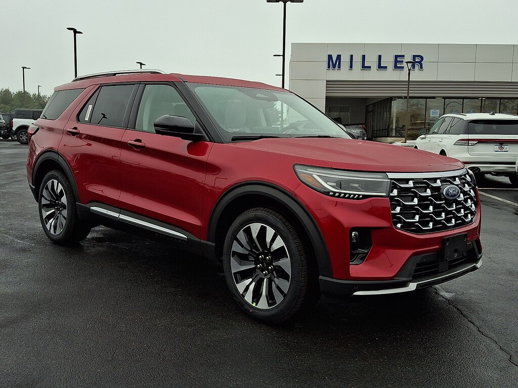 New 2026 Ford Explorer 4DR 4WD Pltnm SUV