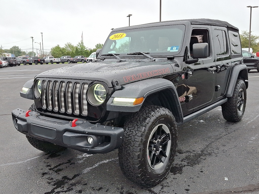Used 2018 Jeep Wrangler Unlimited Rubicon 4x4 Sport Utility