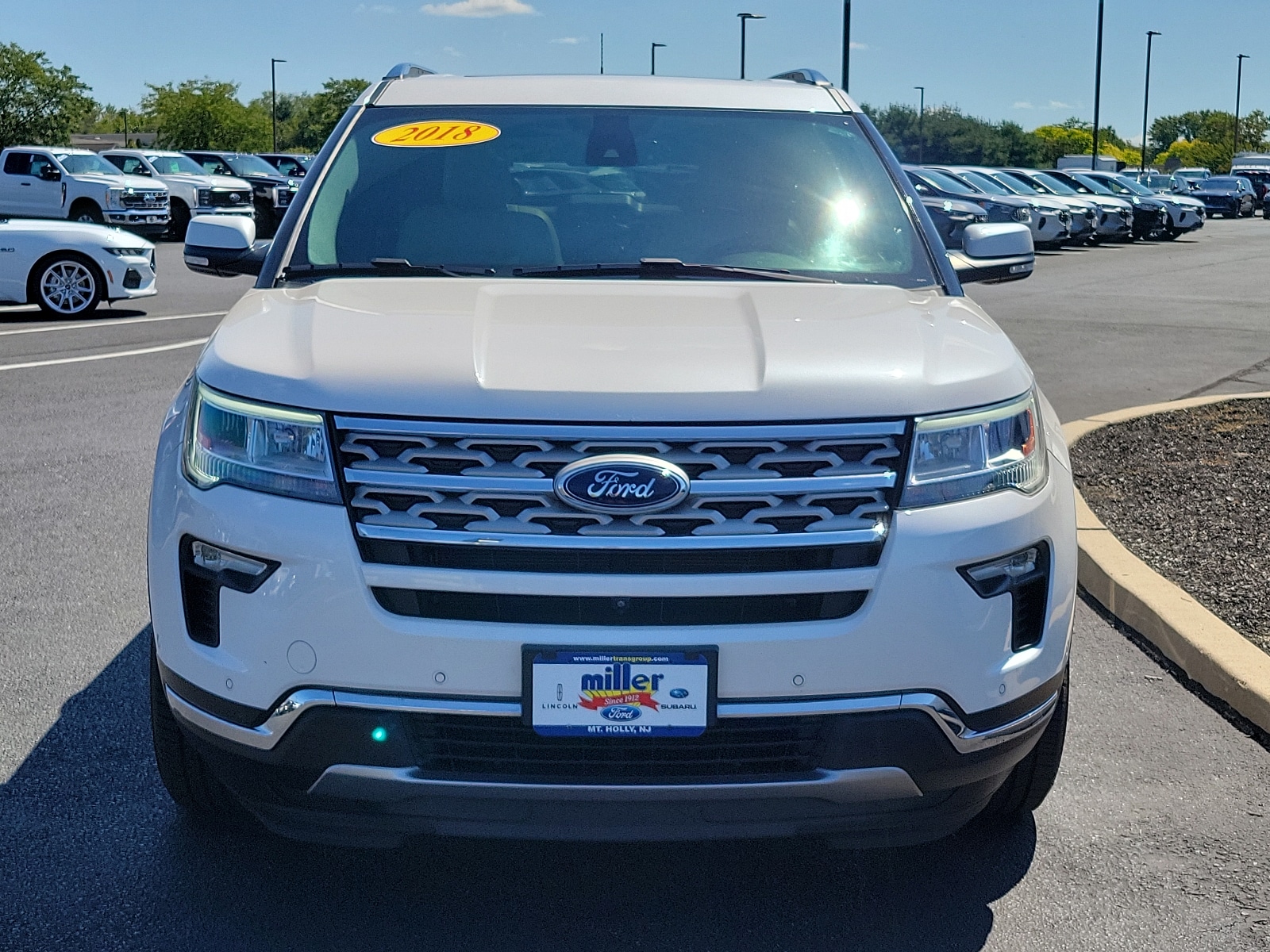 Certified 2018 Ford Explorer Limited with VIN 1FM5K8F88JGB14957 for sale in Lumberton, NJ