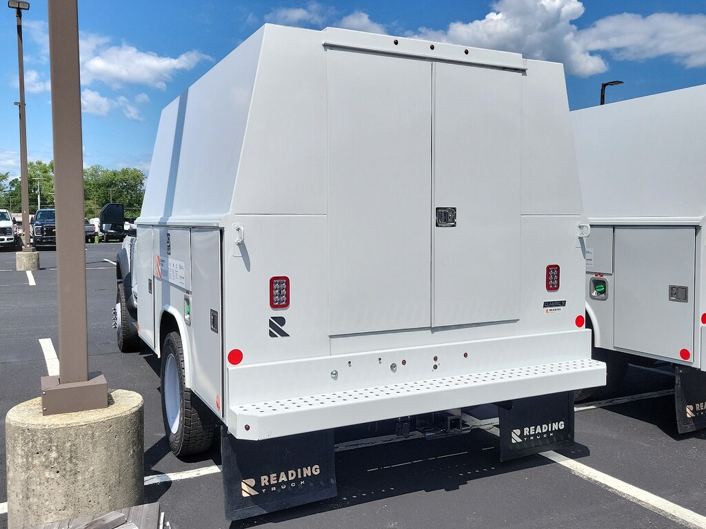 Used 2024 Ford F-550 Reading 9 Enclosed Utility Regular Cab Chassis-Cab