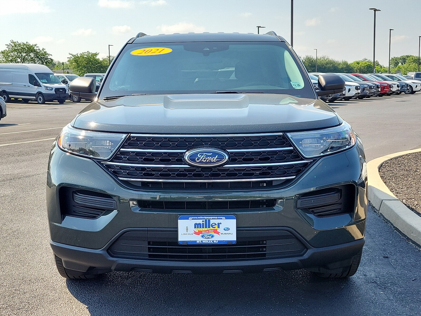 Used 2021 Ford Explorer XLT with VIN 1FMSK8DH5MGC37948 for sale in Lumberton, NJ