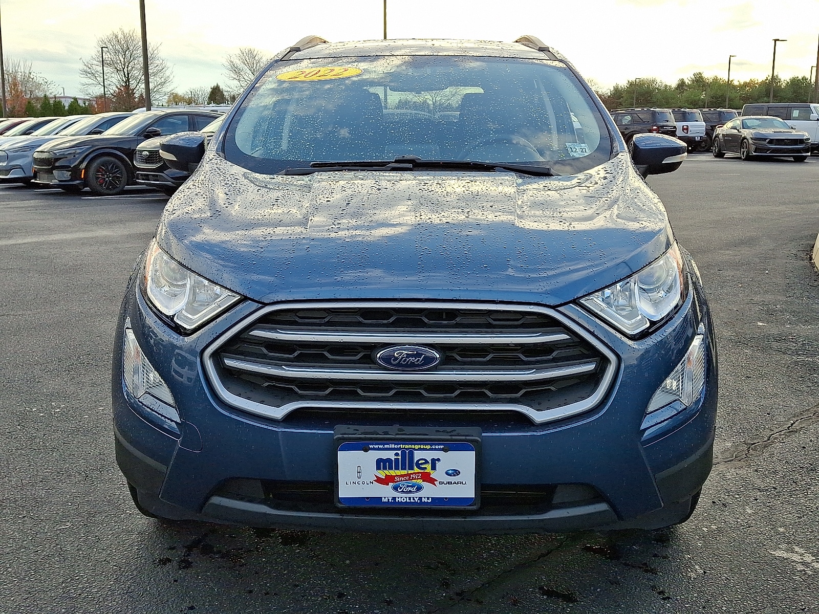 Certified 2022 Ford EcoSport SE with VIN MAJ6S3GL6NC457557 for sale in Lumberton, NJ