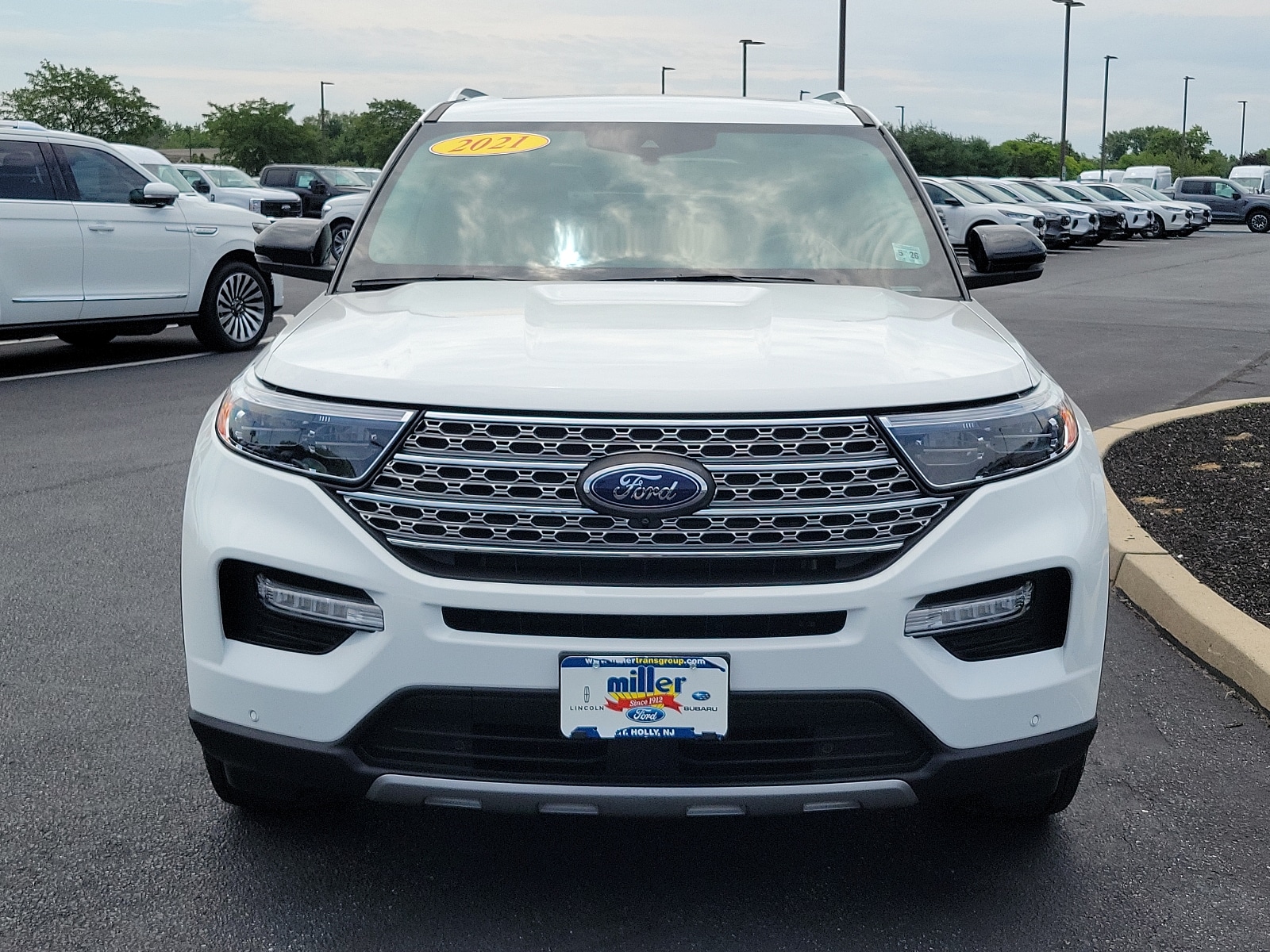 Used 2021 Ford Explorer Limited with VIN 1FM5K8FW9MNA05485 for sale in Lumberton, NJ