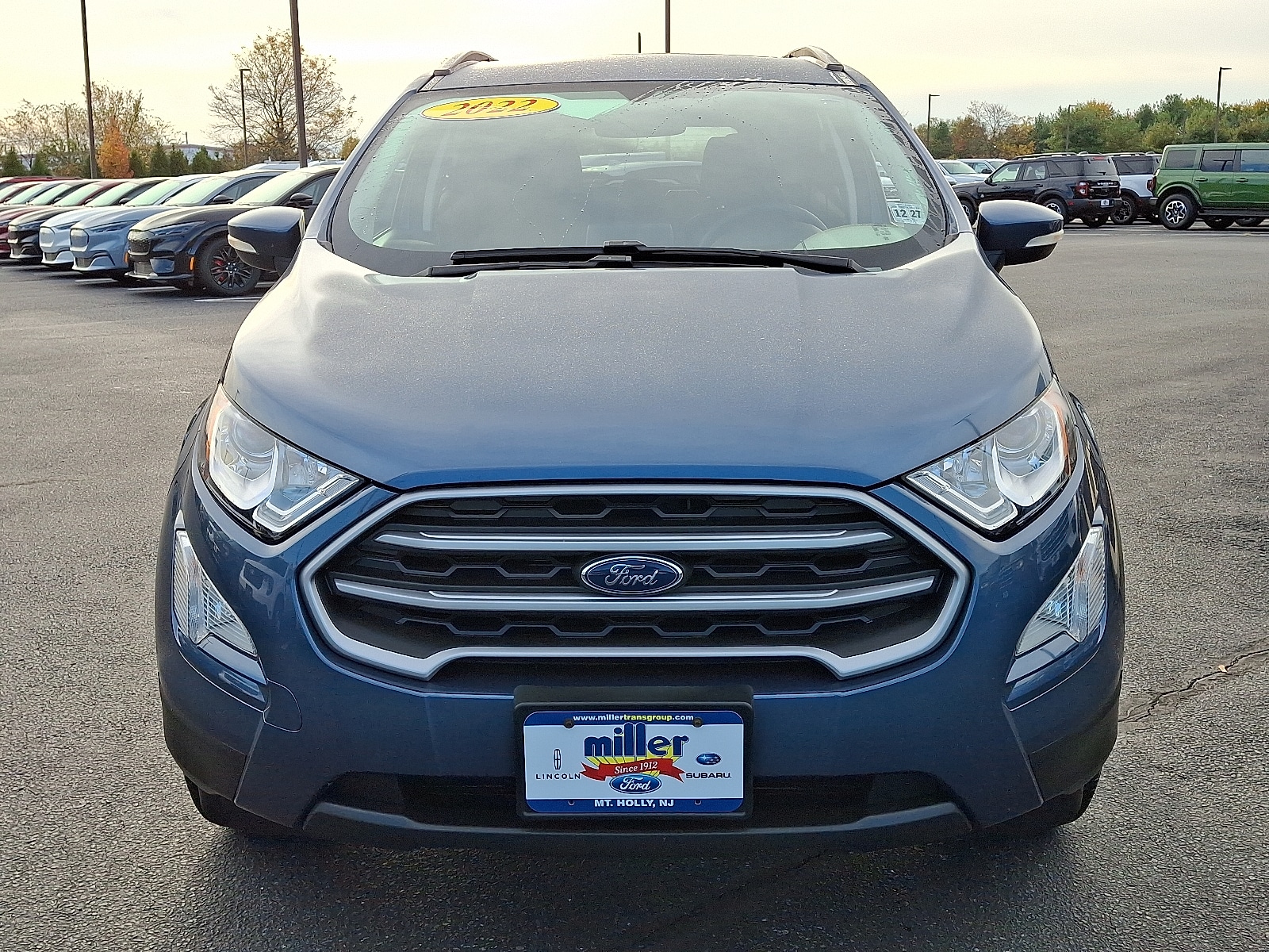 Certified 2022 Ford EcoSport SE with VIN MAJ6S3GL1NC457563 for sale in Lumberton, NJ