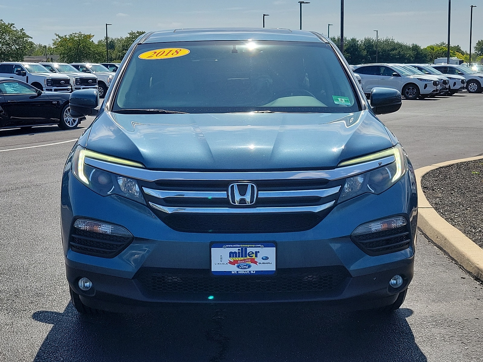 Certified 2018 Honda Pilot EX-L with VIN 5FNYF6H78JB048631 for sale in Lumberton, NJ