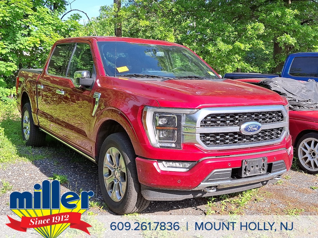 Certified 2021 Ford F-150 Platinum SuperCrew
