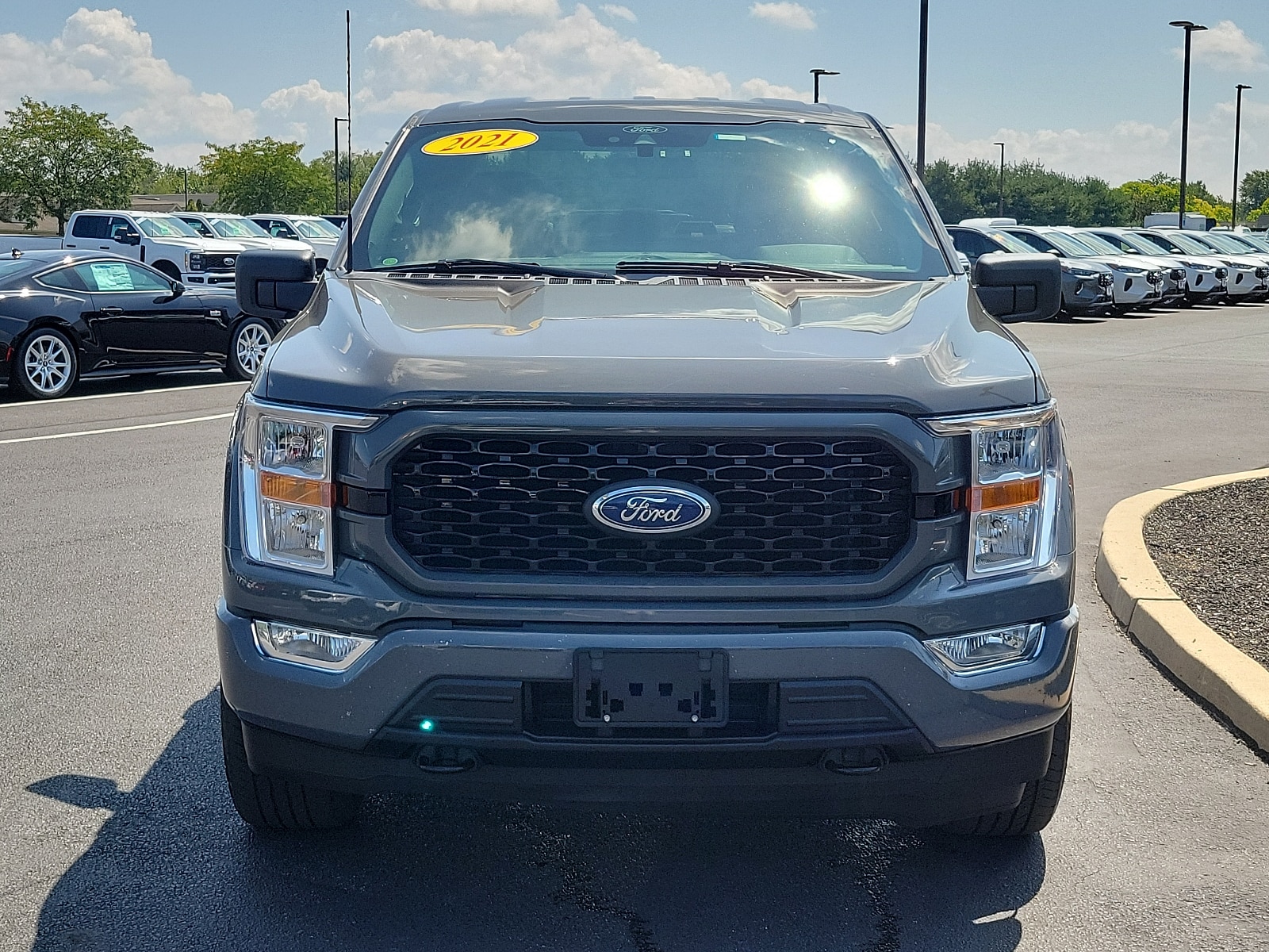 Used 2021 Ford F-150 XL with VIN 1FTEW1EP5MFC16834 for sale in Lumberton, NJ