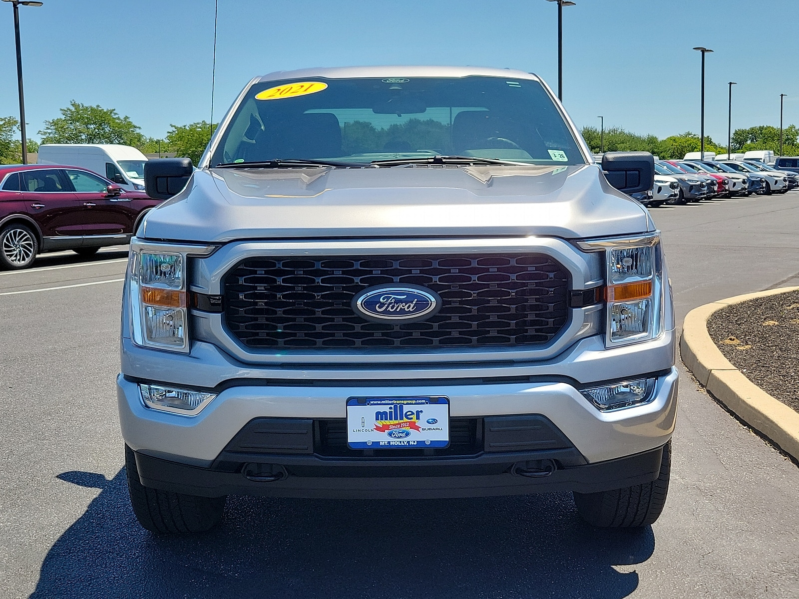 Used 2021 Ford F-150 XL with VIN 1FTEW1EP1MFA44575 for sale in Lumberton, NJ