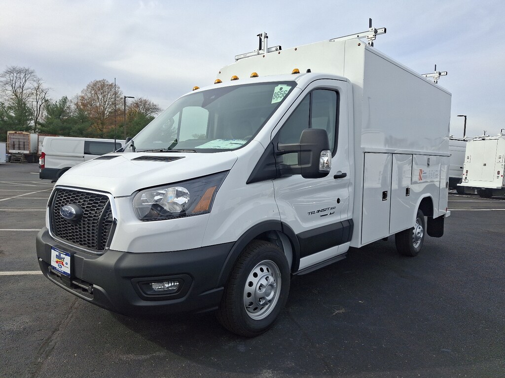 Used 2024 Ford Transit 350 Upfit 11 Reading CSV Enclosed Utility Specialty Vehicle