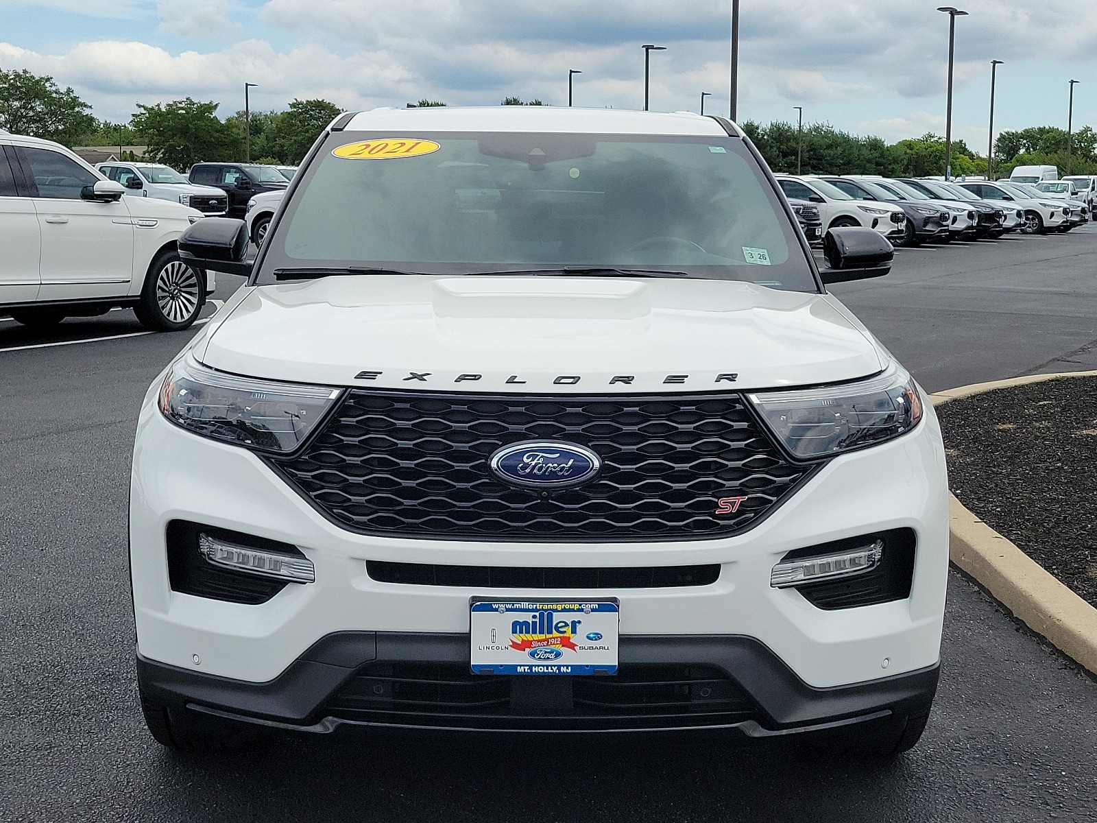 Used 2021 Ford Explorer ST with VIN 1FM5K8GC0MGA10101 for sale in Lumberton, NJ