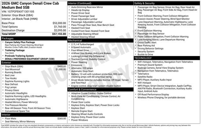 2026 GMC Canyon Denali - Photo 26
