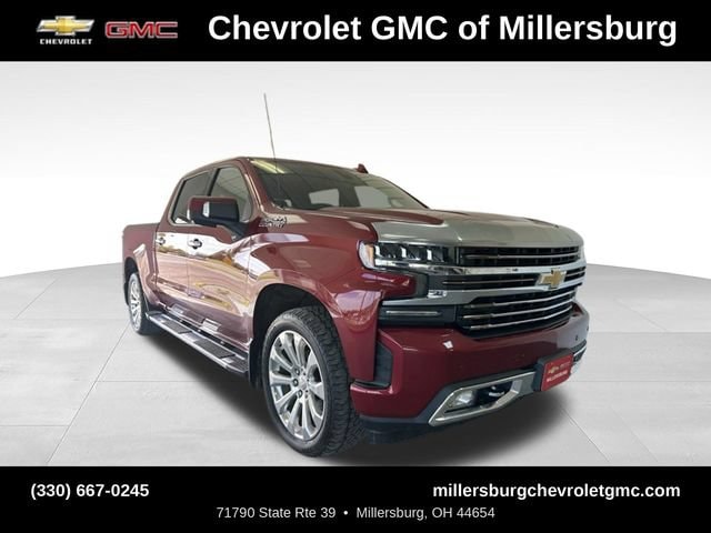 Used 2019 Chevrolet Silverado 1500 High Country with VIN 1GCUYHED0KZ279453 for sale in Millersburg, OH