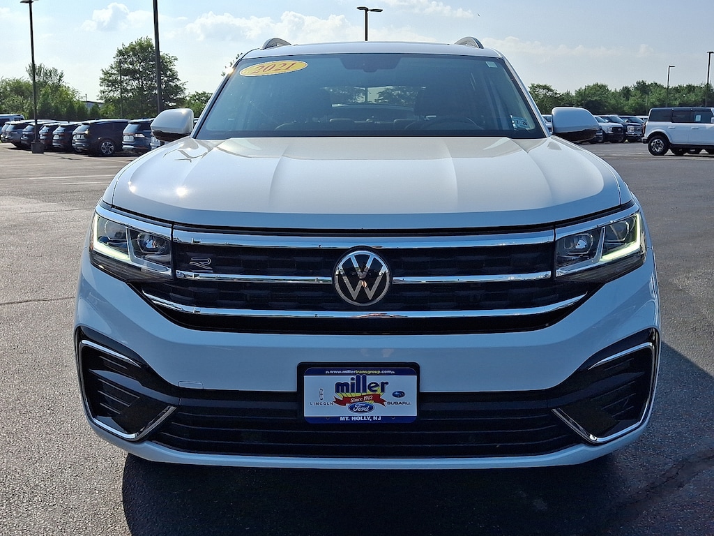Used 2021 Volkswagen Atlas 3.6L V6 SE w/Technology R-Line Sport Utility