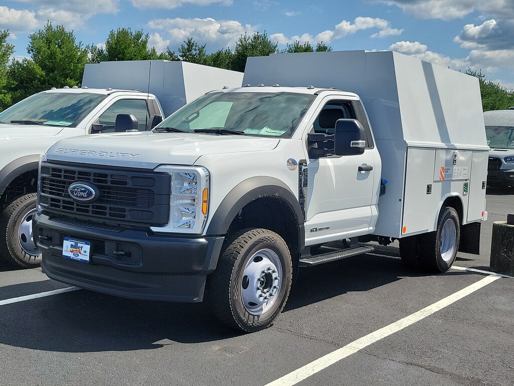 Used 2024 Ford F-550 Reading 9 Enclosed Utility Regular Cab Chassis-Cab