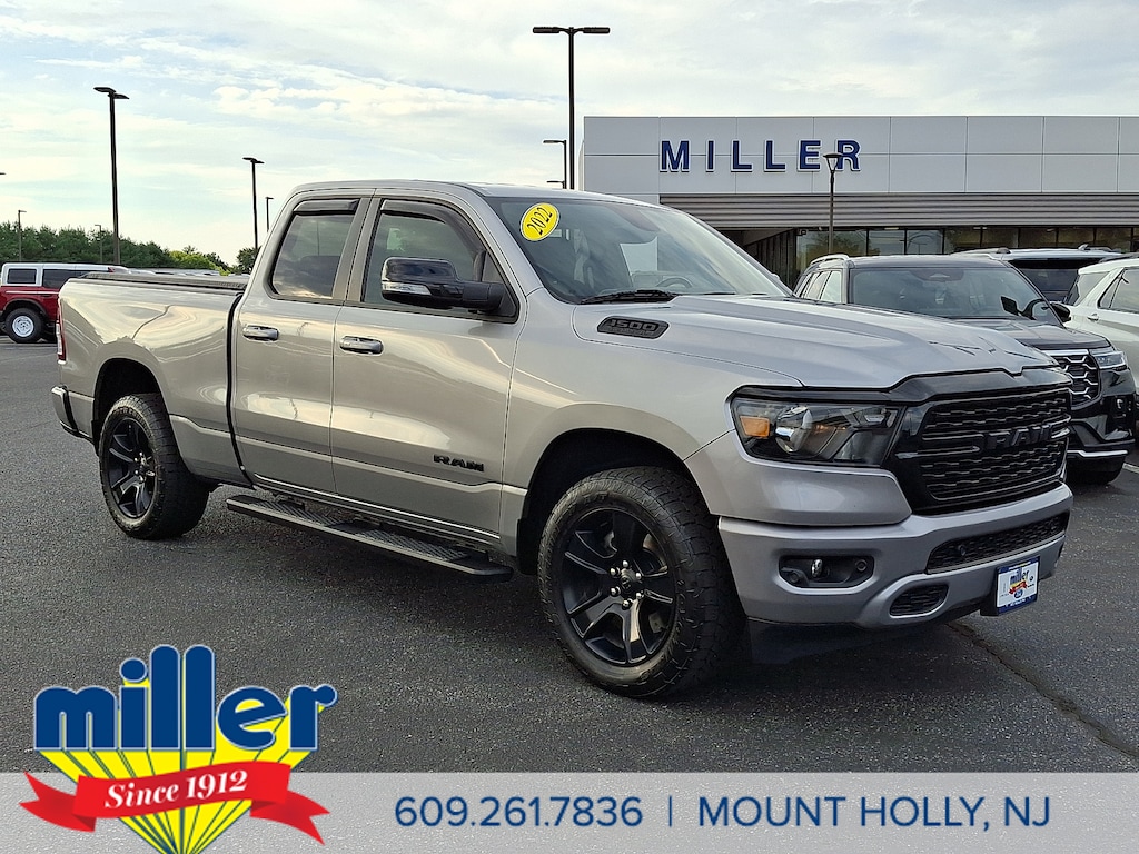Used 2022 Ram 1500 Big Horn Quad Cab 4x4 64 Box Quad Cab
