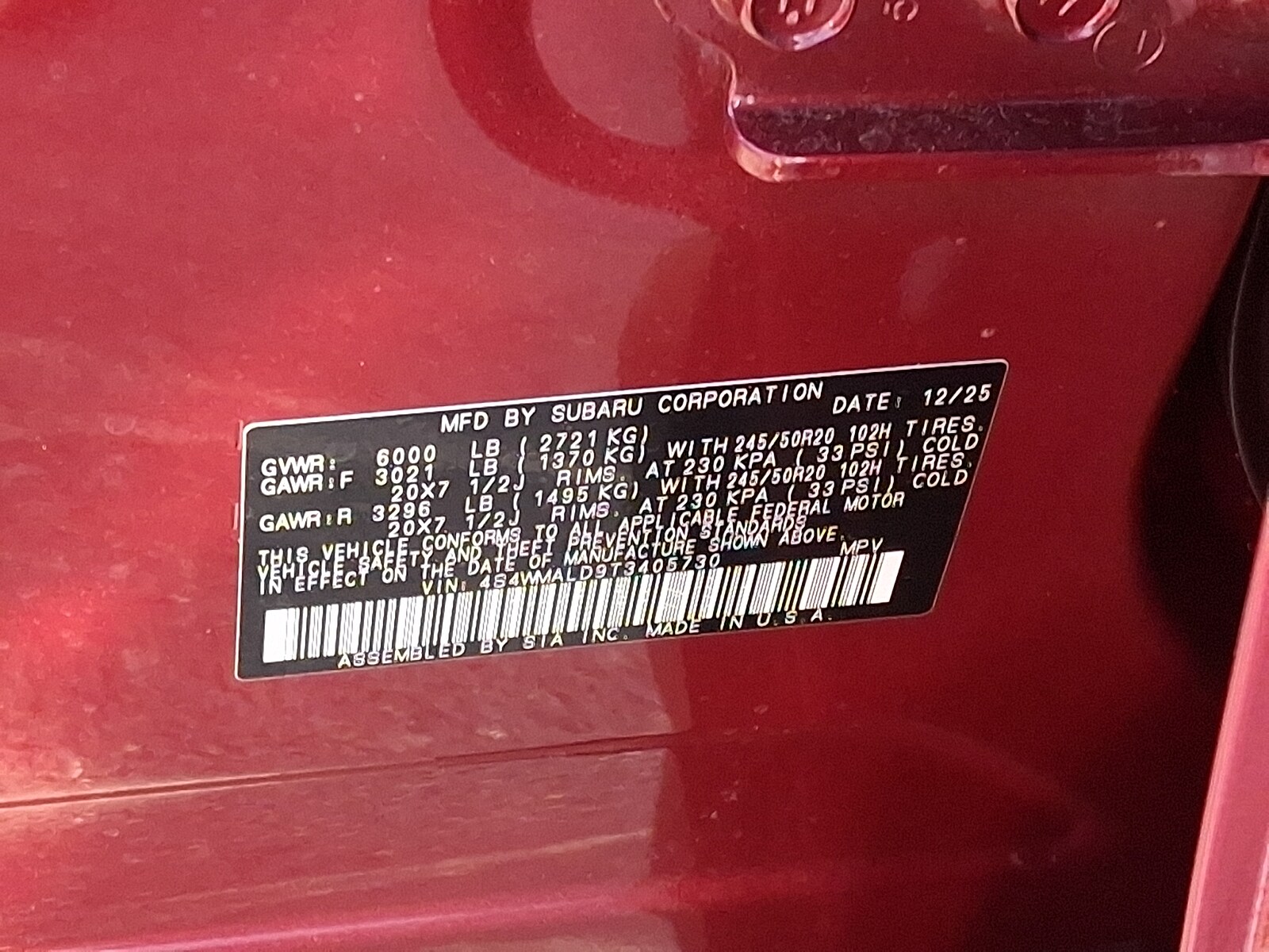 2026 Subaru Ascent Onyx Edition-Touring - Photo 14