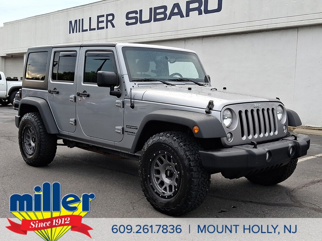 Used 2017 Jeep Wrangler Unlimited Sport 4x4 Sport Utility