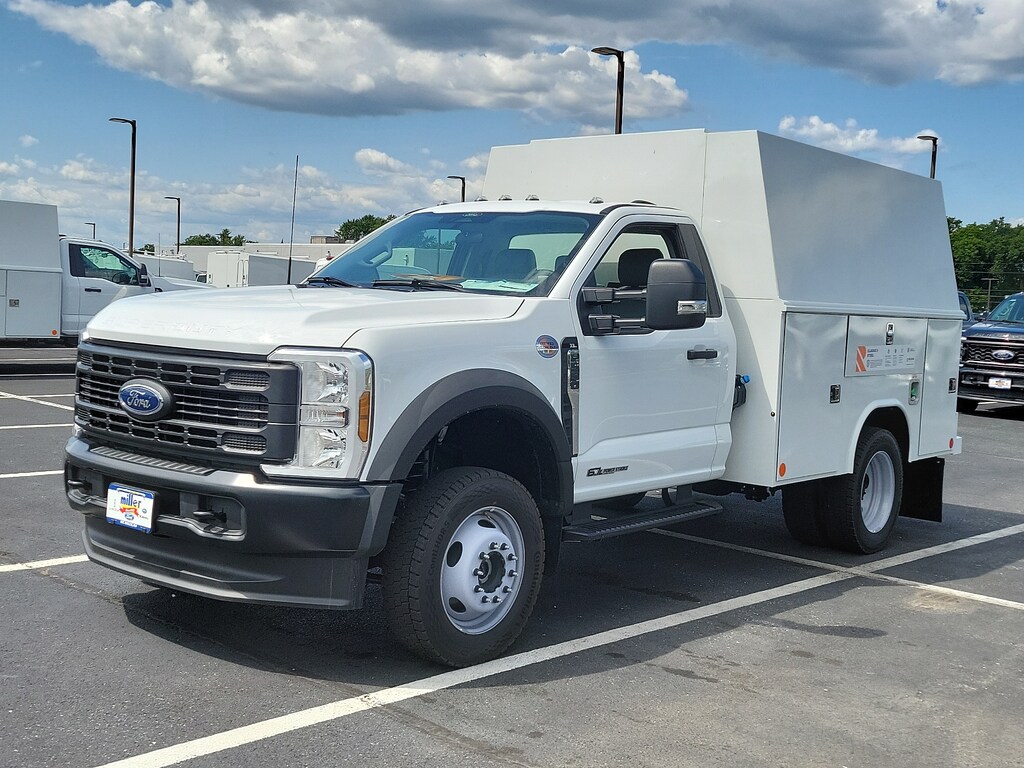 Used 2024 Ford F-550 Reading 9 Enclosed Utility Regular Cab Chassis-Cab