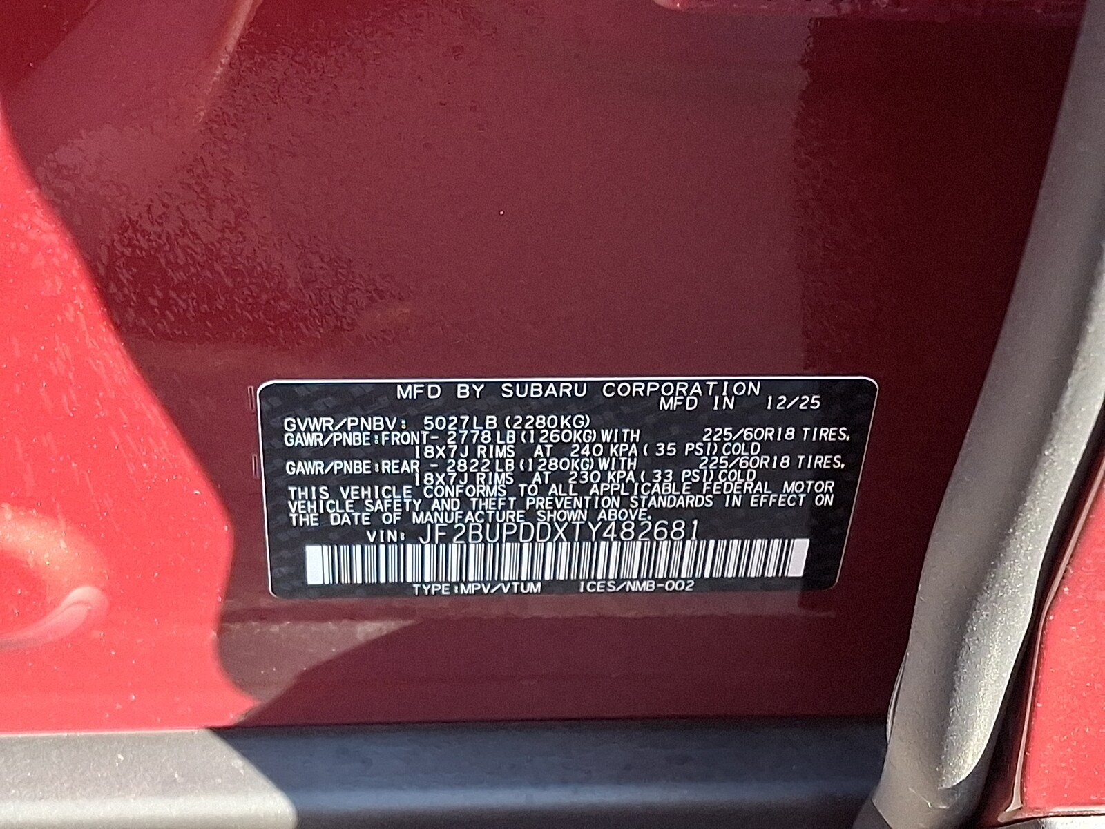 2026 Subaru Outback Limited - Photo 13