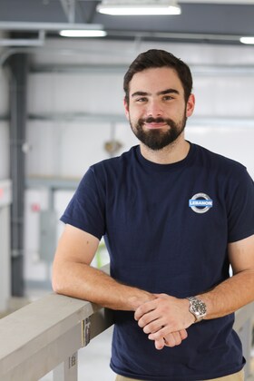 Staff member Adam Tatro from 90a41fc46685