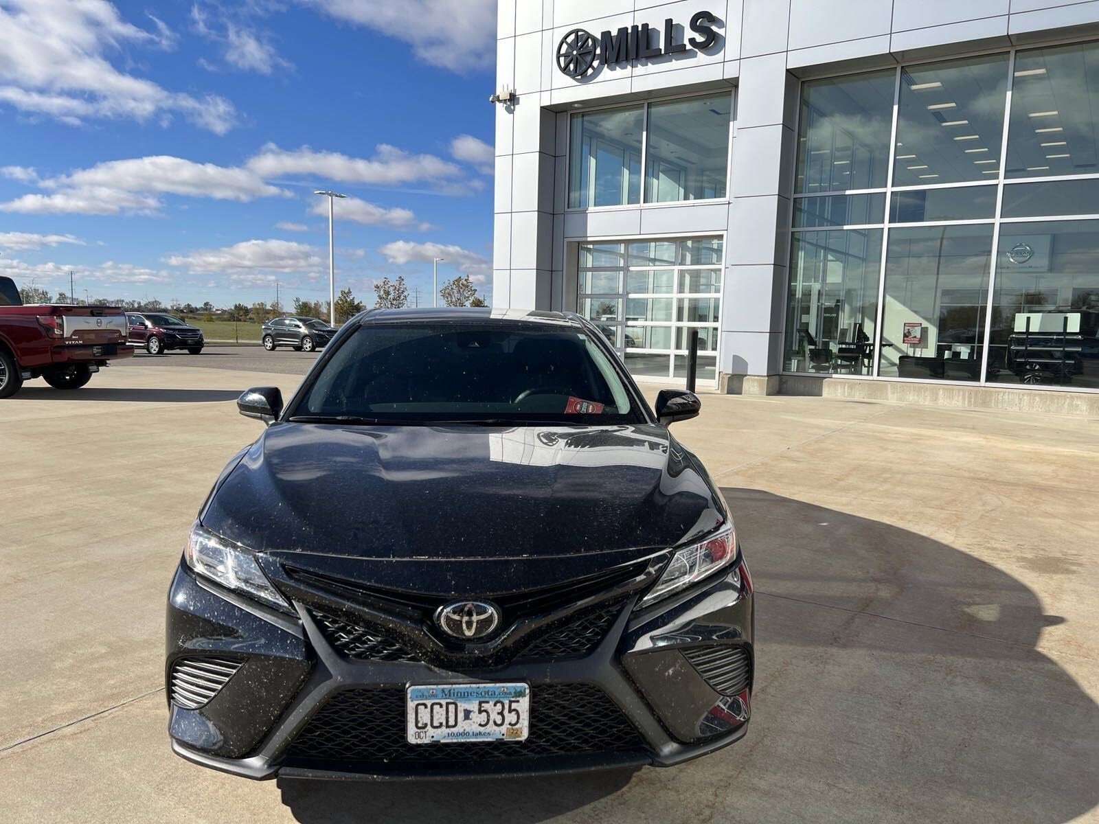 Used 2019 Toyota Camry SE with VIN 4T1B11HK8KU164900 for sale in Willmar, Minnesota