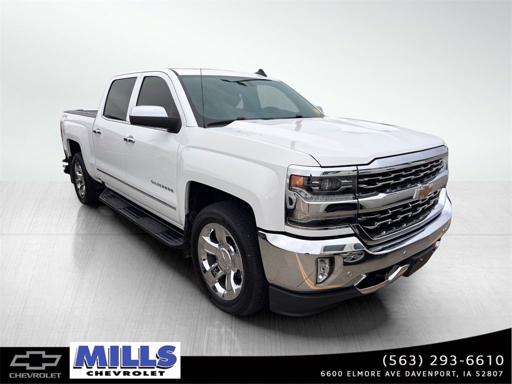 Used 2017 Chevrolet Silverado 1500 LTZ Truck Crew Cab