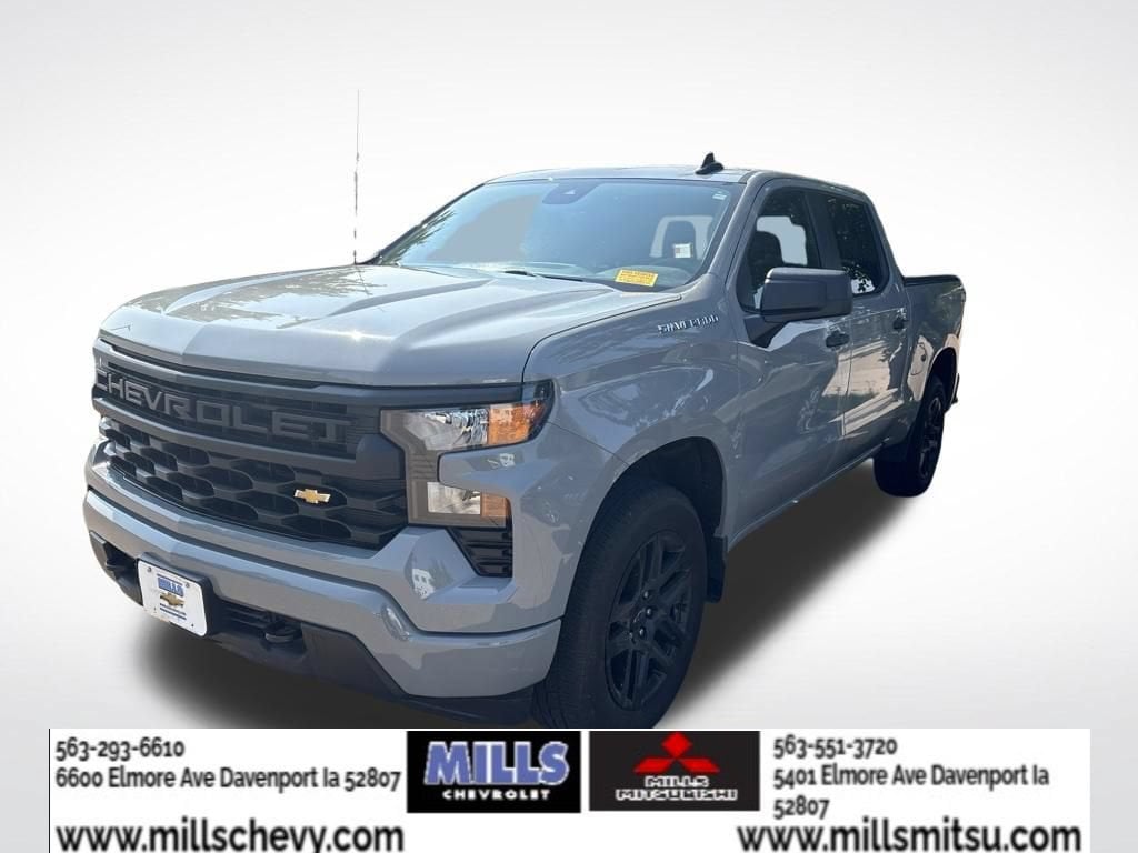 Used 2024 Chevrolet Silverado 1500 Custom Truck Crew Cab
