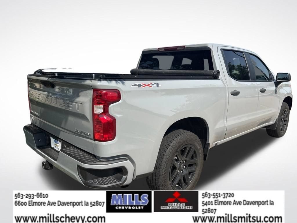 Used 2024 Chevrolet Silverado 1500 Custom Truck Crew Cab