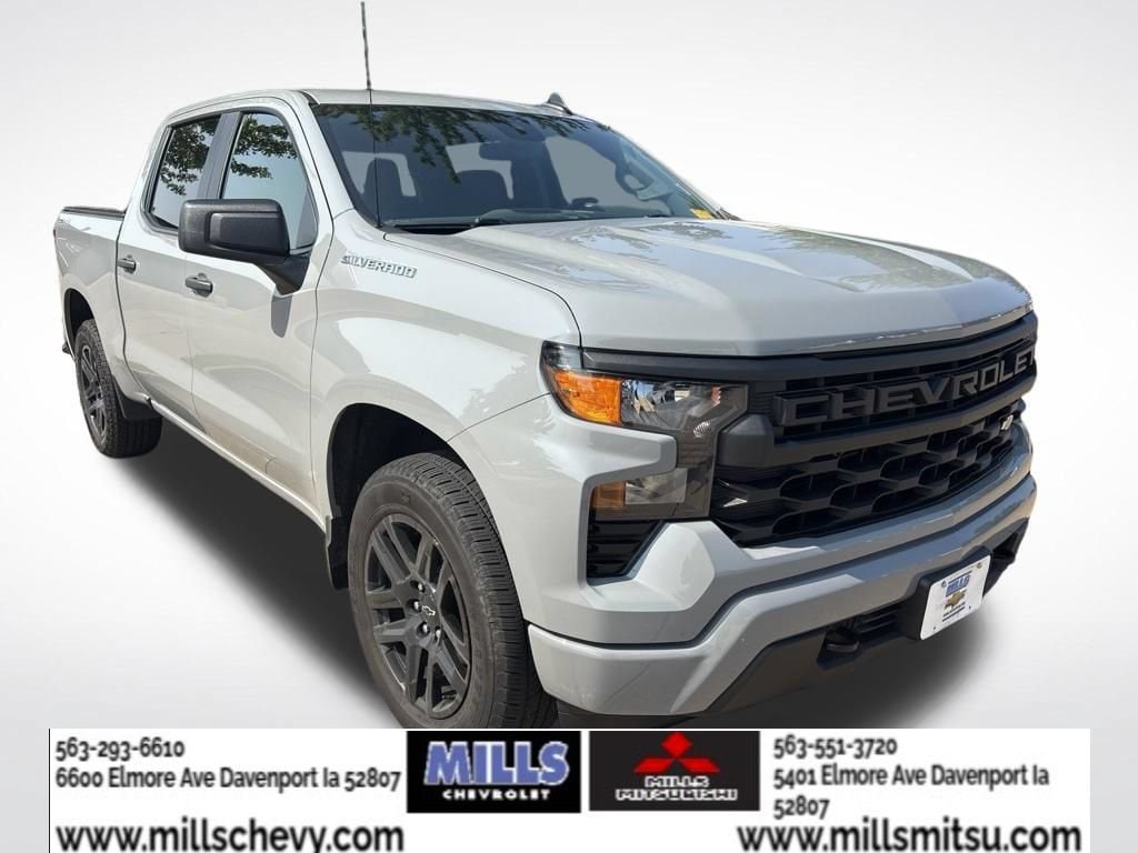 Used 2024 Chevrolet Silverado 1500 Custom Truck Crew Cab