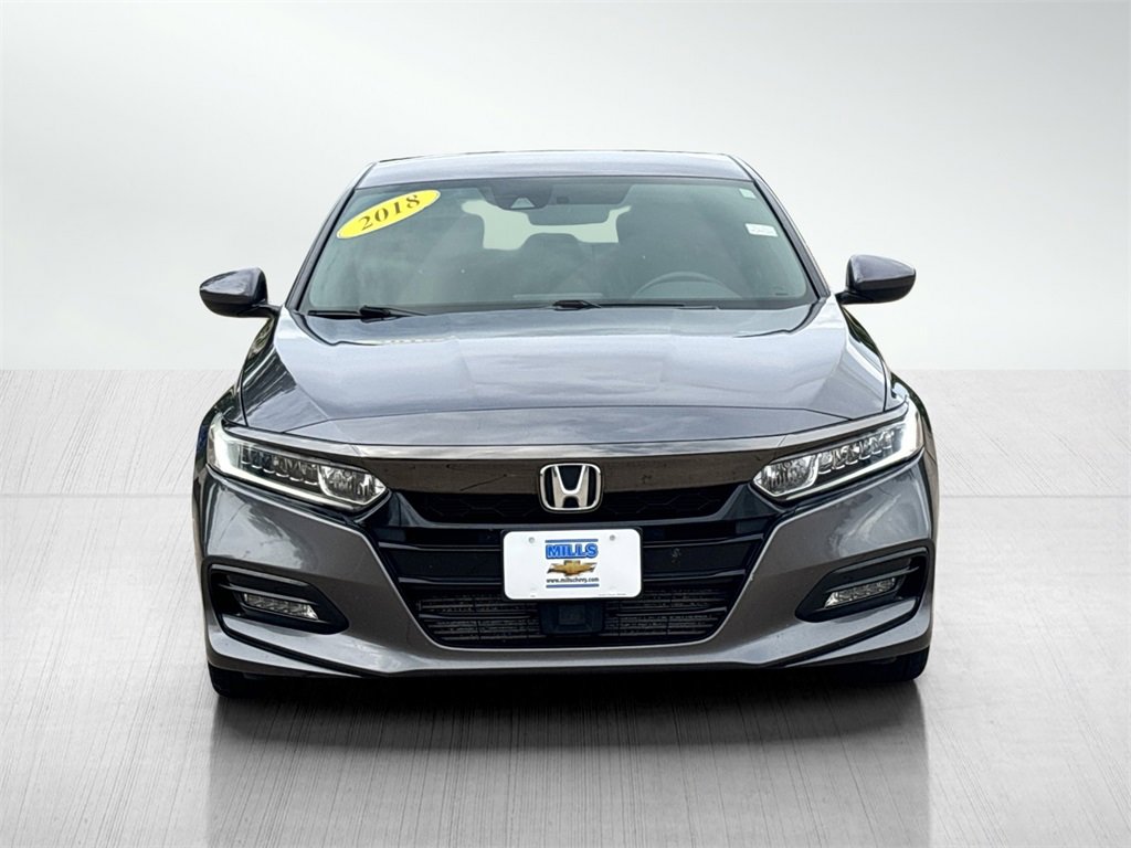 Used 2018 Honda Accord Sport with VIN 1HGCV1F34JA091213 for sale in Davenport, IA