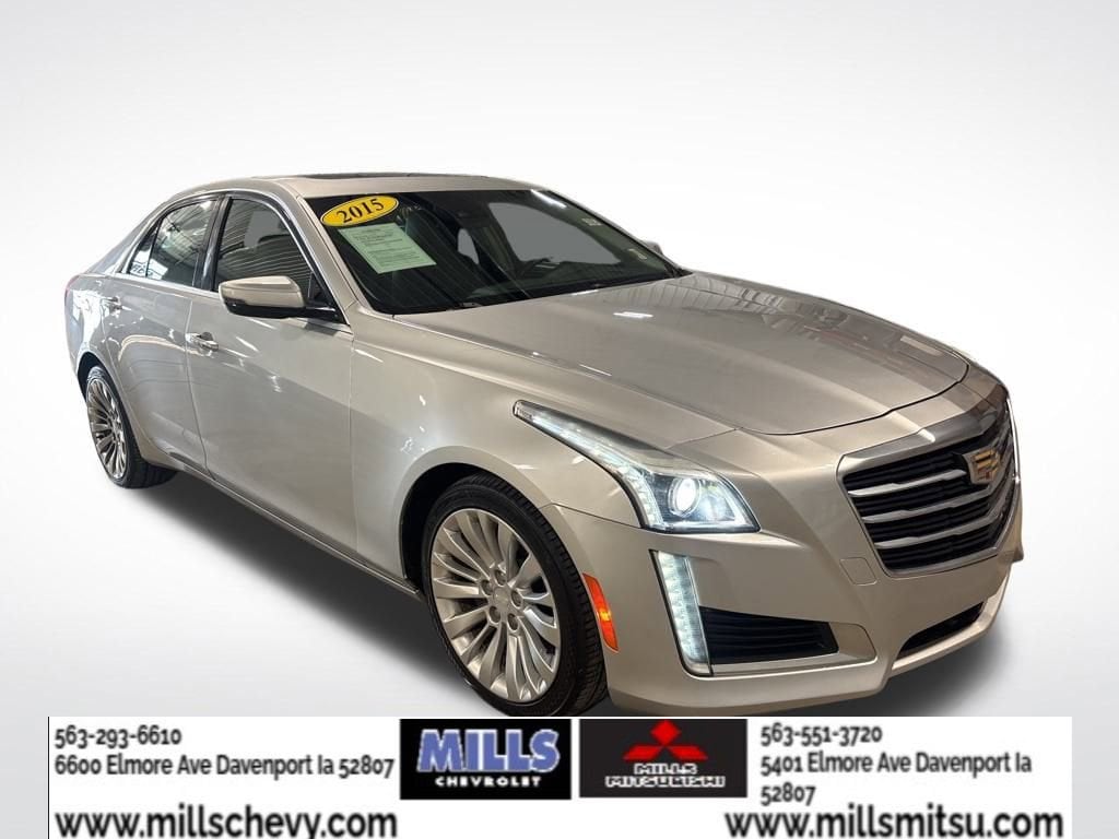 Used 2015 CADILLAC CTS 2.0L Turbo Luxury Sedan
