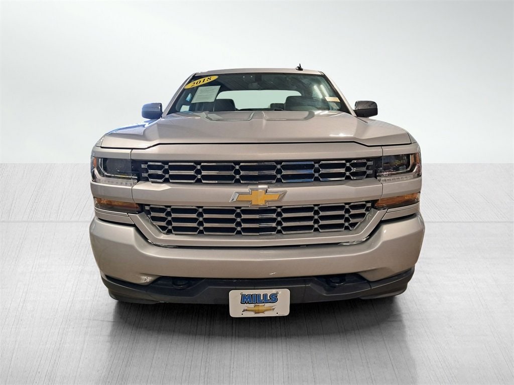 Used 2018 Chevrolet Silverado 1500 Silverado Custom Truck Crew Cab
