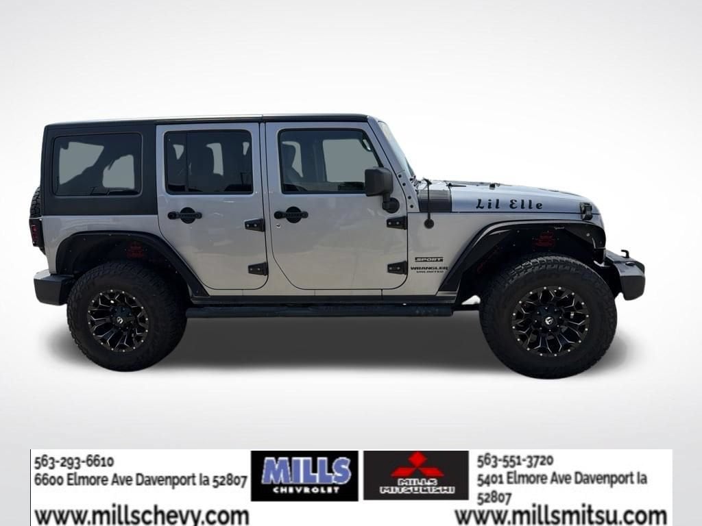 Used 2017 Jeep Wrangler Unlimited Sport 4x4 SUV