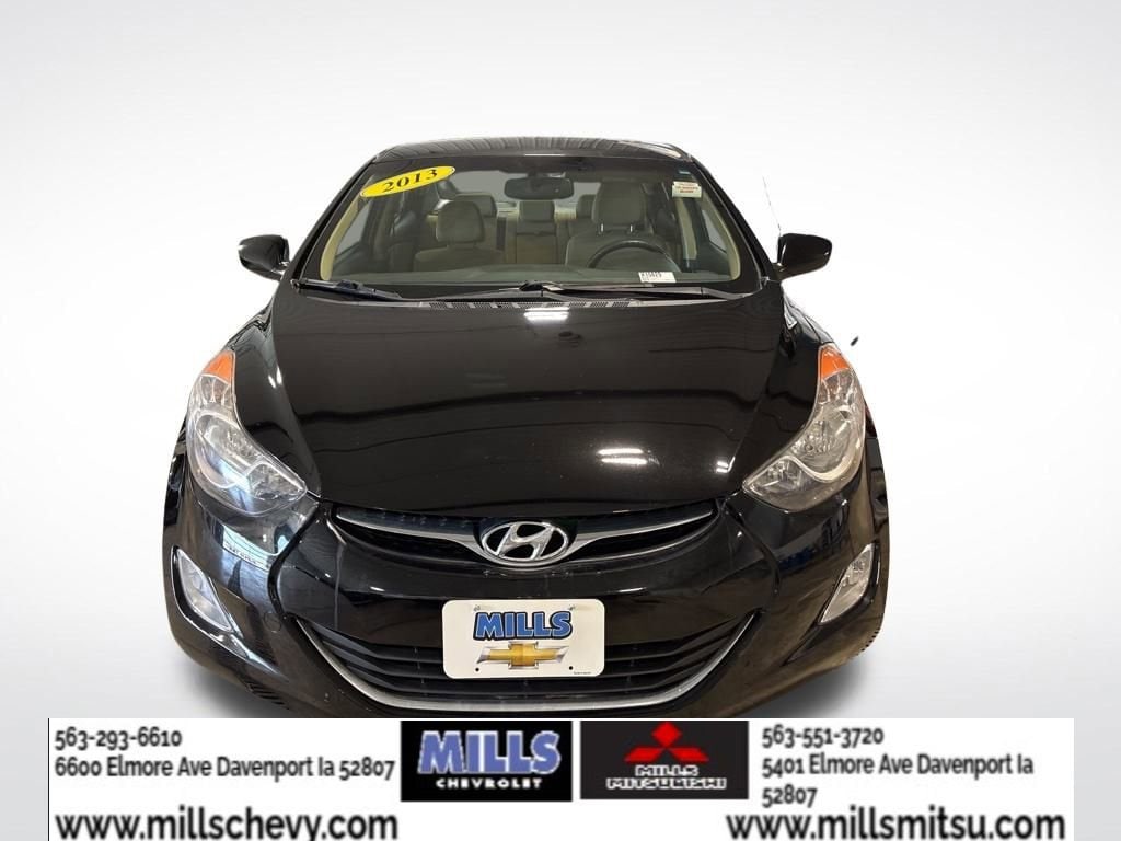 Used 2013 Hyundai Elantra GLS with VIN KMHDH4AE5DU649136 for sale in Davenport, IA