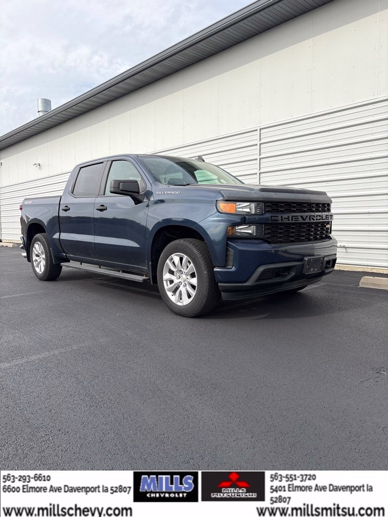 Used 2020 Chevrolet Silverado 1500 Silverado Custom Truck Crew Cab