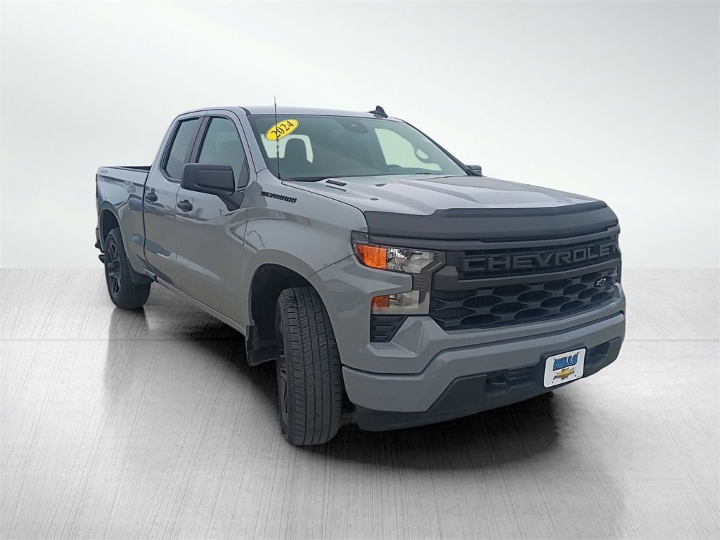 Used 2024 Chevrolet Silverado 1500 Custom Truck Double Cab