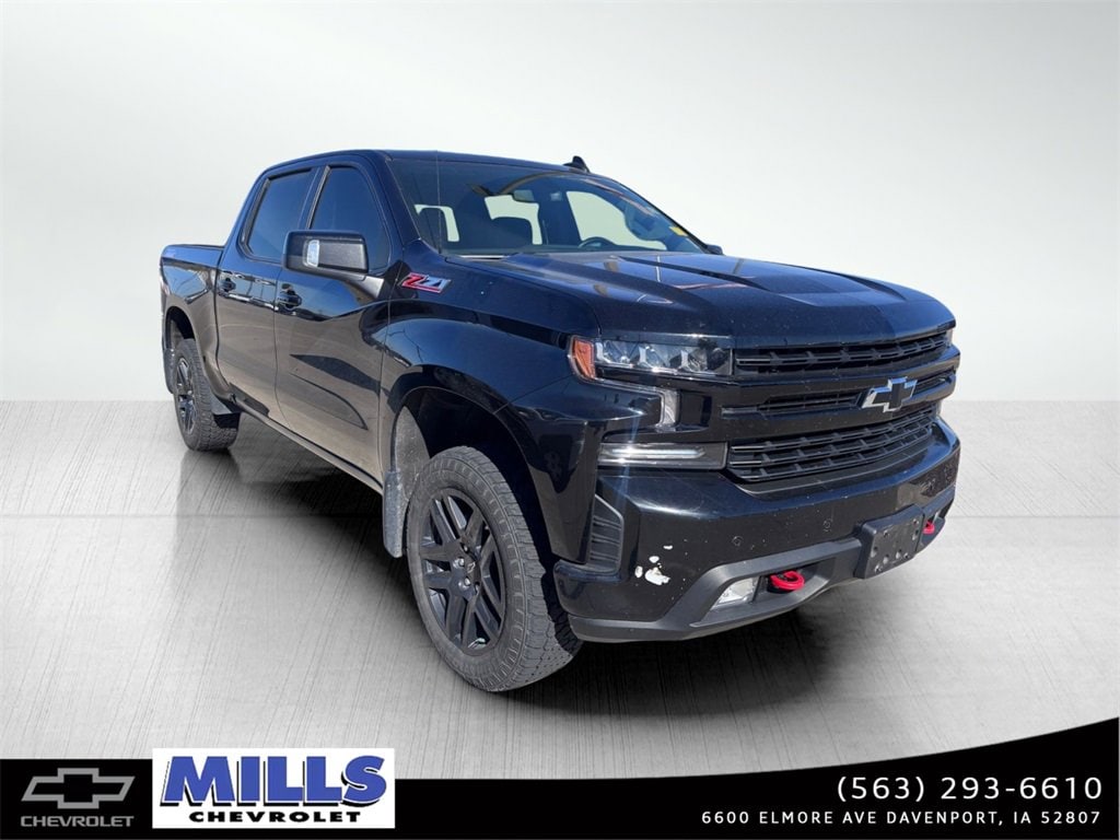 Used 2021 Chevrolet Silverado 1500 LT Trail Boss Truck Crew Cab