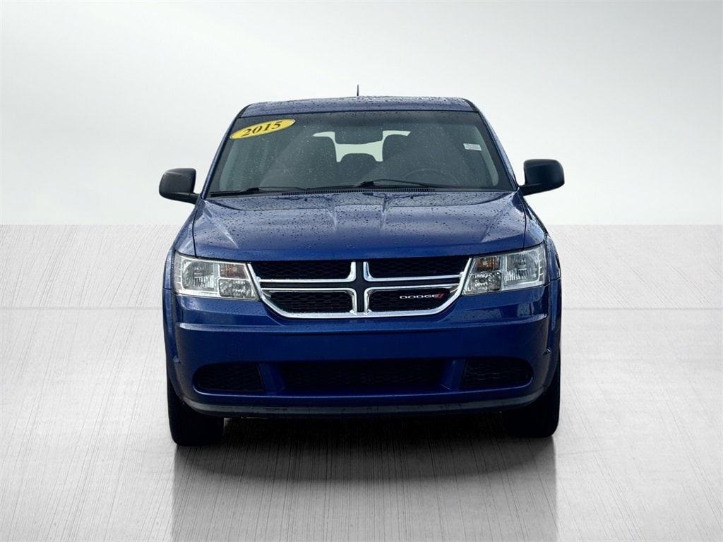 Used 2015 Dodge Journey SE with VIN 3C4PDCAB6FT688103 for sale in Davenport, IA